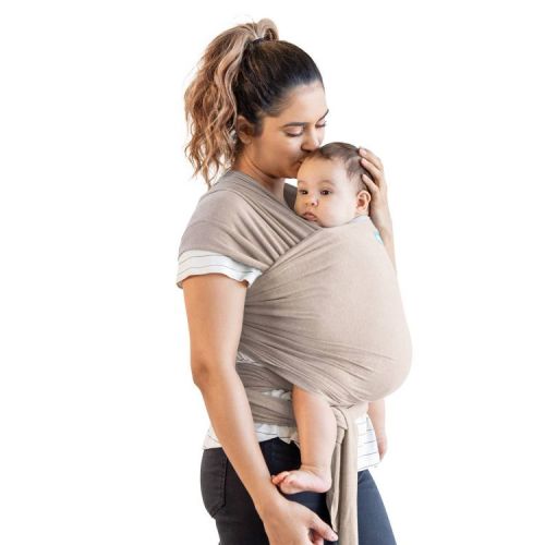 Moby Wrap Elements Baby Wrap Carrier - Taupe
