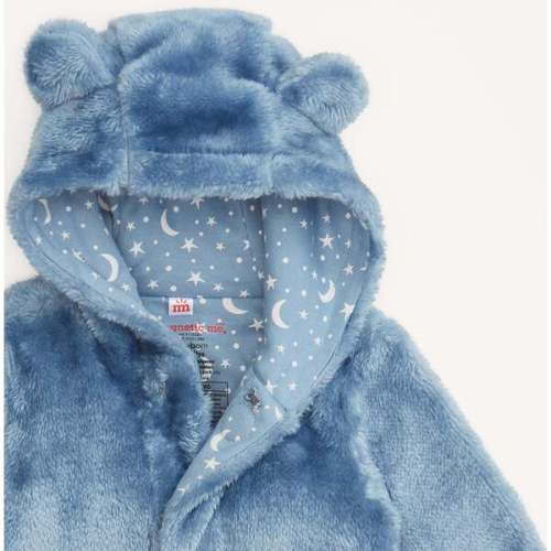 Winter Sky Minky Bear Footie - Magnetic Me | Maisonette