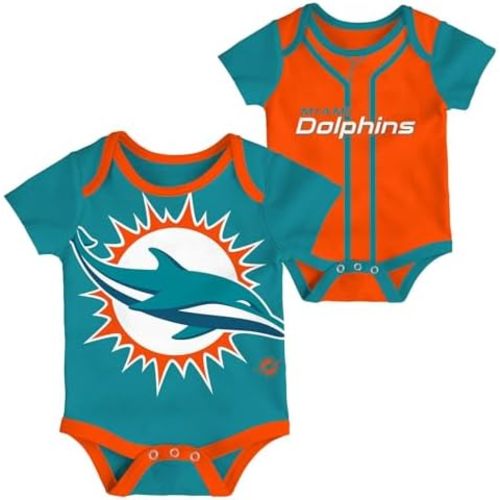 Outerstuff NFL Newborn & Infants 0-24 Months Prime Time Team Graphic 2 Piece Team Graphic Creeper Bodysuit Romper Set