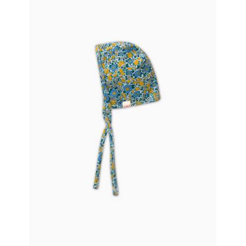 Flower Pattern Rib Bonnet in Ditsy Floral