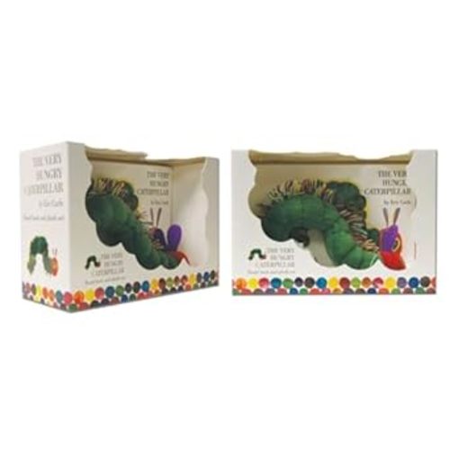 Amazon.com: The Very Hungry Caterpillar Board Book and Plush (Book&Toy): 9780399242052: Carle, Eric, Carle, Eric: Books