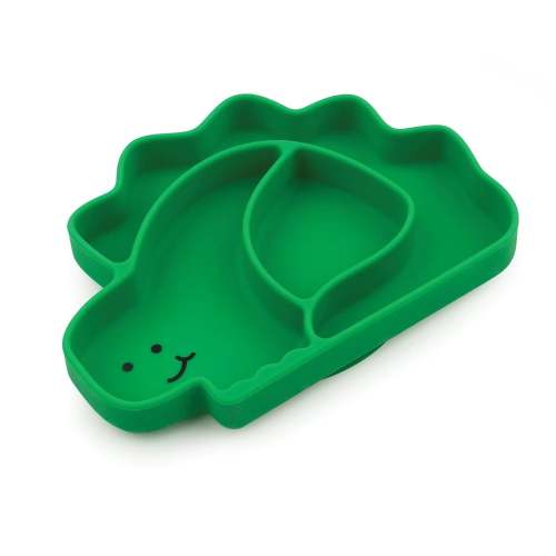 Silicone Suction Plate for Baby & Toddler - Dinosaur | Bumkins Baby