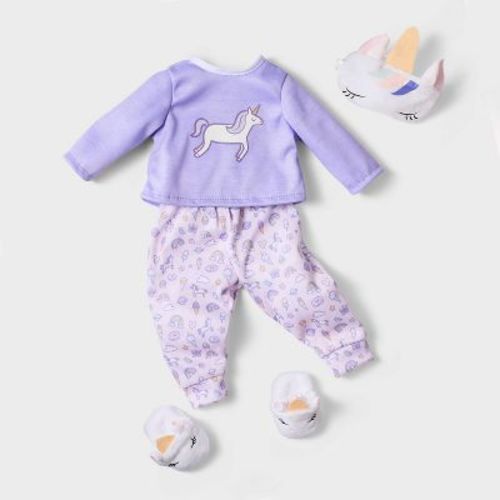 14" Unicorn PJ Outfit - Gigglescape™