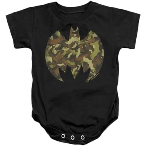 Popfunk Batman Bat Signal Logo Collection Unisex Infant Snap Suit for Baby