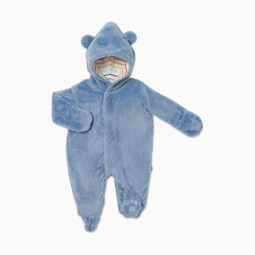 Magnetic Me Minky Pram - Dusk Blue, Newborn