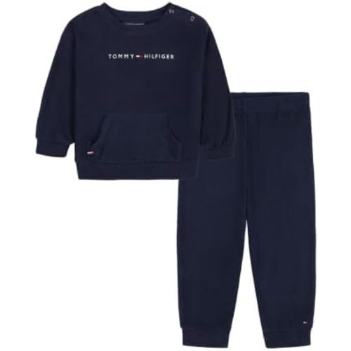 Tommy Hilfiger Baby Boys' 2-piece Fleece Set, Sweatshirt and Jogger Sweatpant