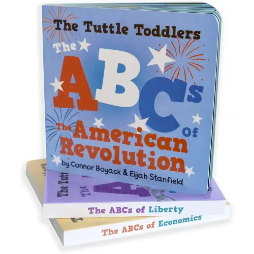 Tuttle Twins Toddler Combo 3 Set: ABC's of Economics, Liberty, and the American Revolution