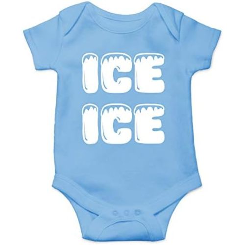 Ice Ice - Funny Baby Essentials Bodysuit - Cute Baby Boy Clothes Newborn Girl Outfit Romper