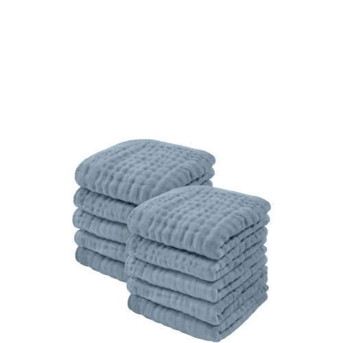 Muslin Washcloths - Pack of 10