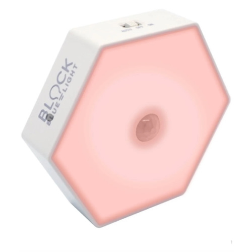 Twilight Motion Red Night Light