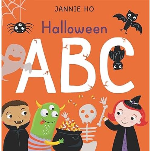 Halloween ABC: (A Sturdy Alphabet Board Book for Babies, Toddlers, and Preschoolers) (Jannie Ho' ABCs)