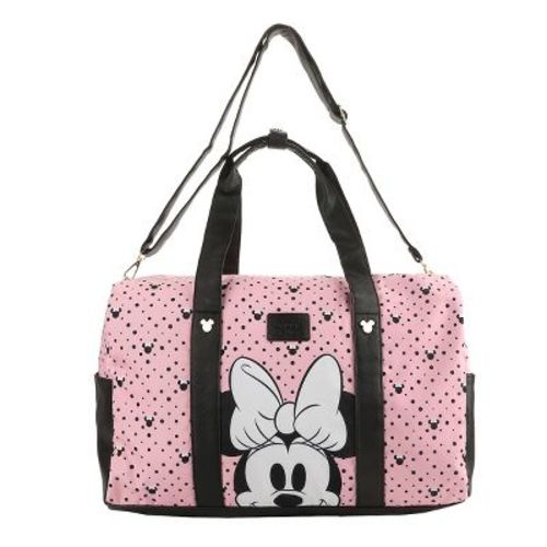 Disney Minnie Mouse Peek-A-Boo Minnie Pink 20" Duffel Bag