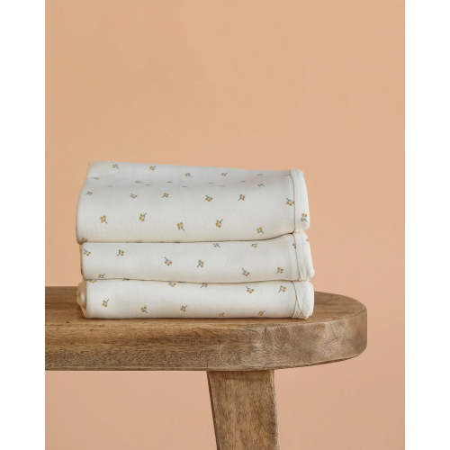 Organic Baby Blanket – Gold Sprig– Odin Parker
