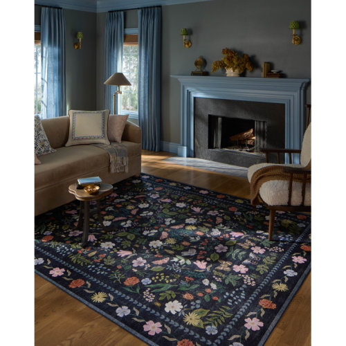 Rifle Paper Co. x Loloi Canopy Cream Area Rug