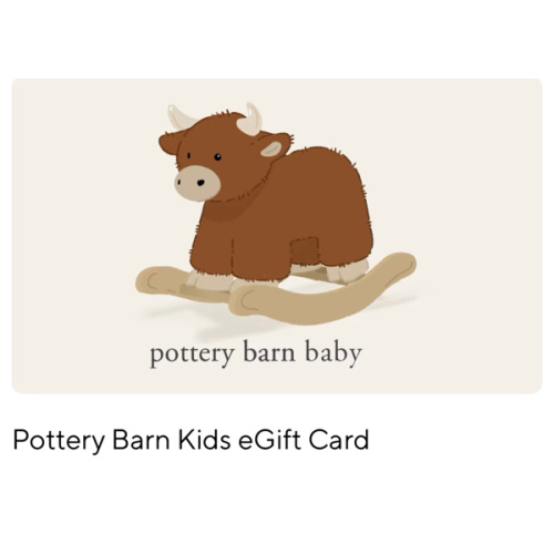 Pottery Barn Kids - eGift Card