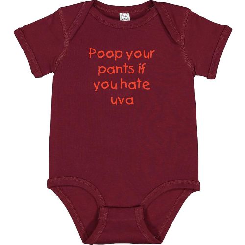 Poop Your Pants if You Hate Virginia Baby Bodysuit