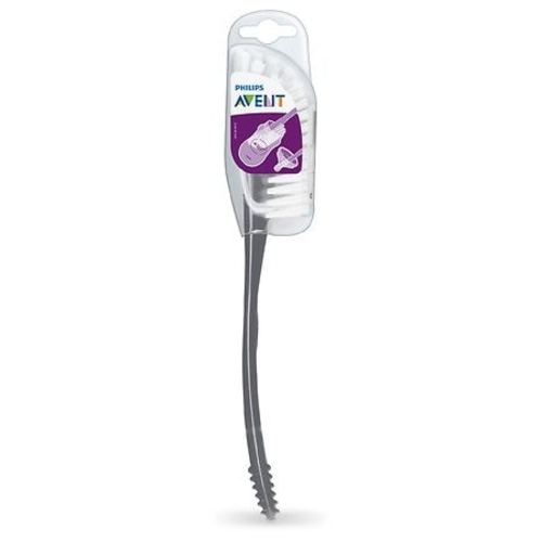 Philips Avent Baby Bottle and Nipple Brush, SCF145/18 Grey