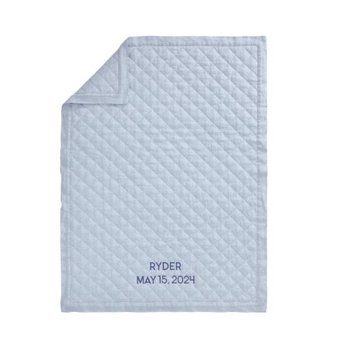 European Linen Toddler Quilt | Pottery Barn Kids