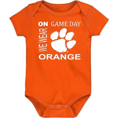 Clemson Tigers On Game Day Baby Onesie