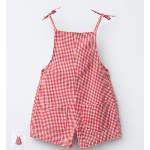 Red overalls