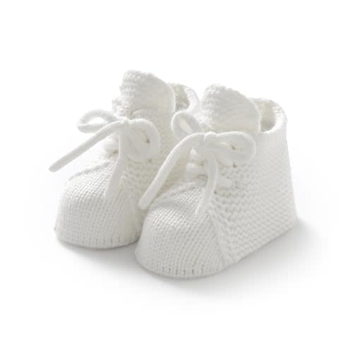 mimixiong Baby Booties Newborn Infant Sock Shoes Hand Knitted Boy and Girl Cozy Shoes