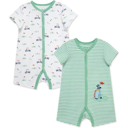 Little Me Baby Boys 2-pack of Rompers