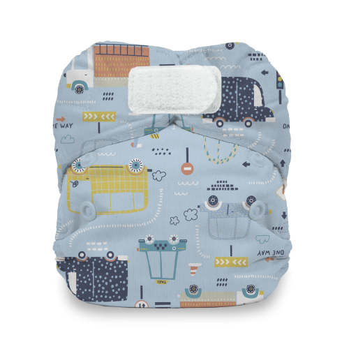Thirsties Natural Newborn All-in-One: Hook and Loop closure