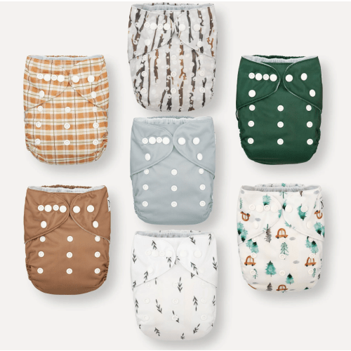 Nora's Nursery Reusable Diapers: Woodlands