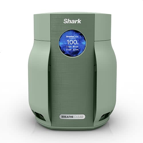 Shark BreatheClear Compact Pro Smart Air Purifier, HP062GN, Sage