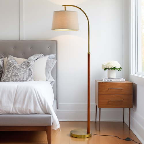 Oneach, Metal Floor Lamp with Shade