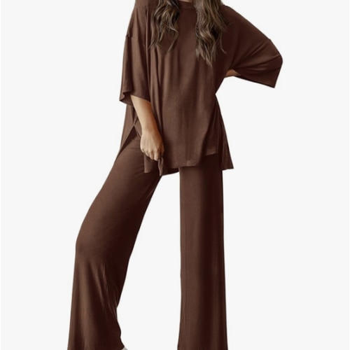 PRETTYGARDEN Two Piece Sets for Women Lounge Matching Set