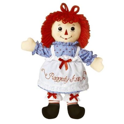Aurora Large Raggedy Ann Classic Raggedy Ann & Raggedy Andy Timeless Stuffed Doll Multicolor 16"