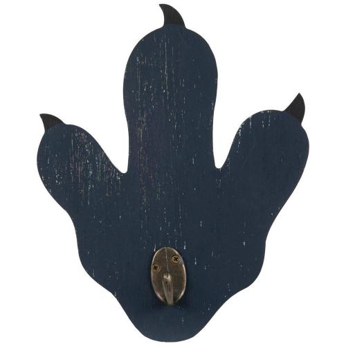 Blue Dinosaur Foot Wall Hook