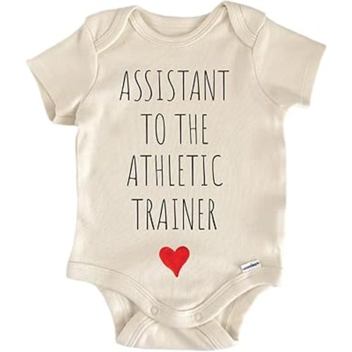 Assistant To The Athletic Trainer - Baby Boy Girl Clothes Bodysuit Funny Cute