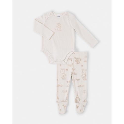 2 Piece Long Sleeve Newborn Set - Kmart