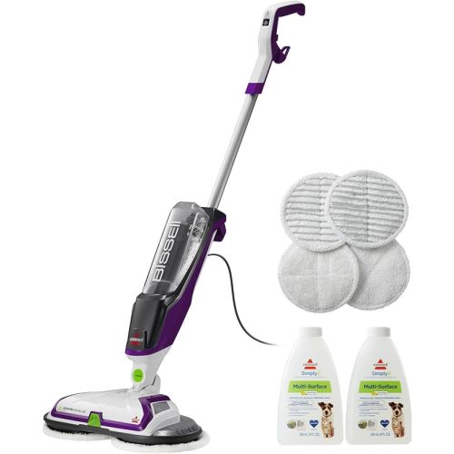 Bissell® SpinWave Hard Floor Expert Corded Spin Mop Cleaner with Washable mop Pads for Sealed Hard Floors, 20393