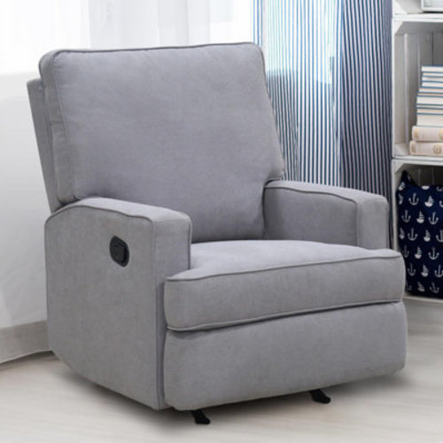 Greyleigh™ Baby & Kids Emily Upholstered Reclining Rocking Chair & Reviews | Wayfair