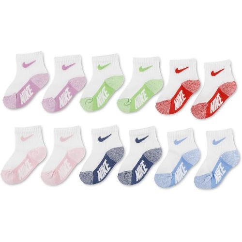 Amazon.com: Nike 6-Pack Baby/Toddler Sportswear Logo Socks : Clothing, Shoes & Jewelry