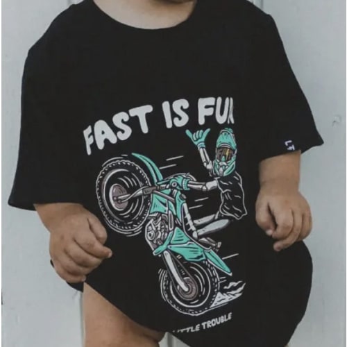Fast Is Fun Baby Romper
