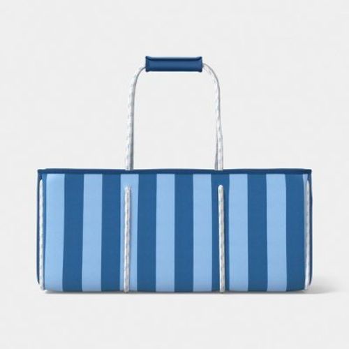 XL Beach Bag Blue Stripe - Sun Squad™