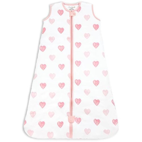 Mama Cheetah Baby Sleep Sack 2.5 TOG, Winter Baby Sleeping Bag with 2-Way Zipper, Organic Cotton Swaddle Transition Wearable Blanket for Boy Girl Infant Toddler, 0-6 Months