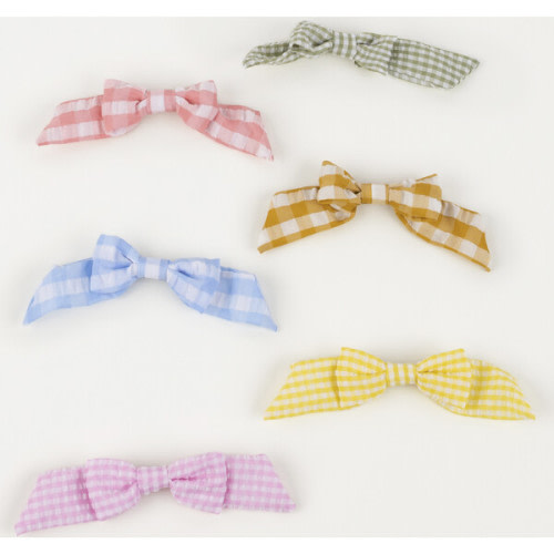 Gingham Hair Bows - Meri Meri | Maisonette
