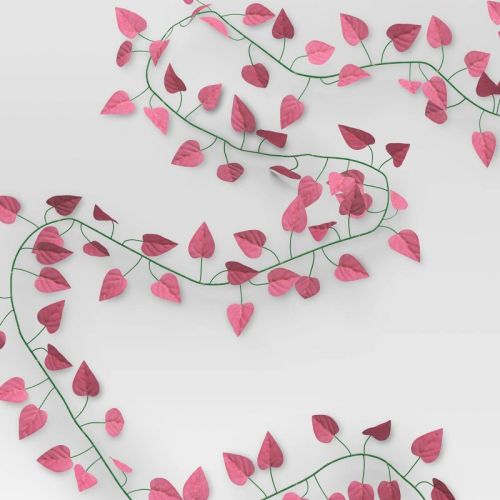 LED Woodrose Vine String Lights Warm White/Pink - Room Essentials™