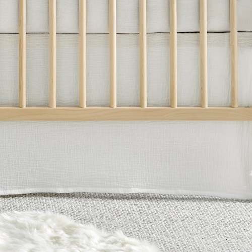 Cloud Muslin Dust Ruffle