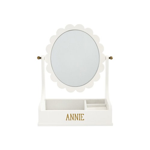 Penny Tabletop Storage Mirror