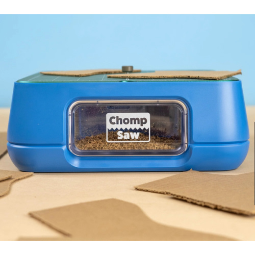 Chompshop: A Kid-Safe Power Tool For Cutting Cardboard!