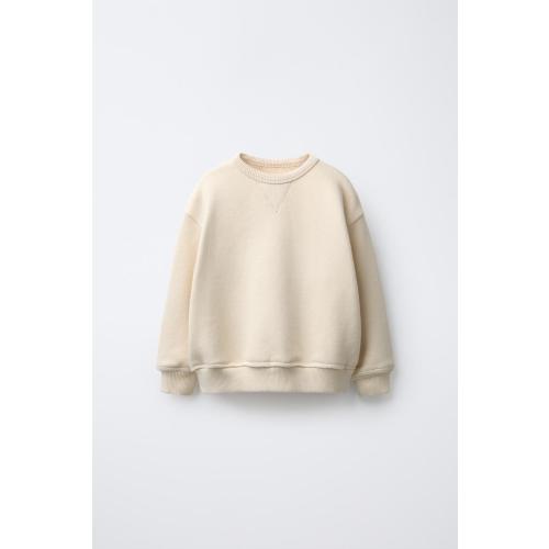 BENSIMON ® X ZARA PLAIN SWEATSHIRT - Vanilla | ZARA United States