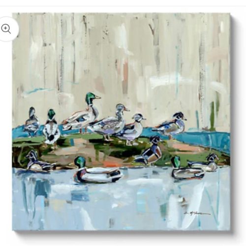 "Mound Party" on canvas – Chelsea McShane Art