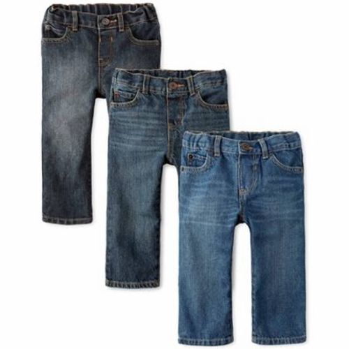 The Children's Place Baby Boys Basic Straight Jeans 3-Pack Multi 9-12 M