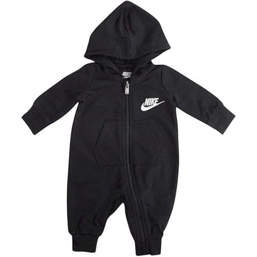 Nike Infant Futura Coverall Romper (6 Months, Black(56F814-023)/White)